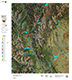CO Bighorn Kill Sites and Concentrations on a Satellite Image