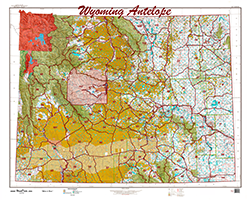 Printed Statewide Antelope Unit Map
