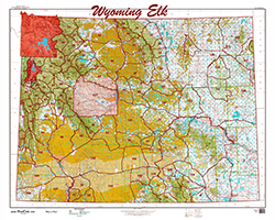 Wyoming Printed Statwide Elk