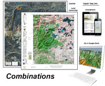 COMBO Special!  Printed Map and 3D Software Combo!